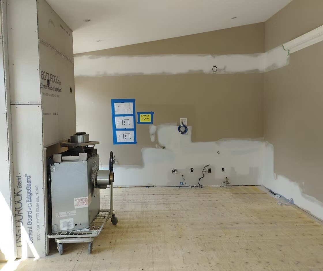 Rough cleaning