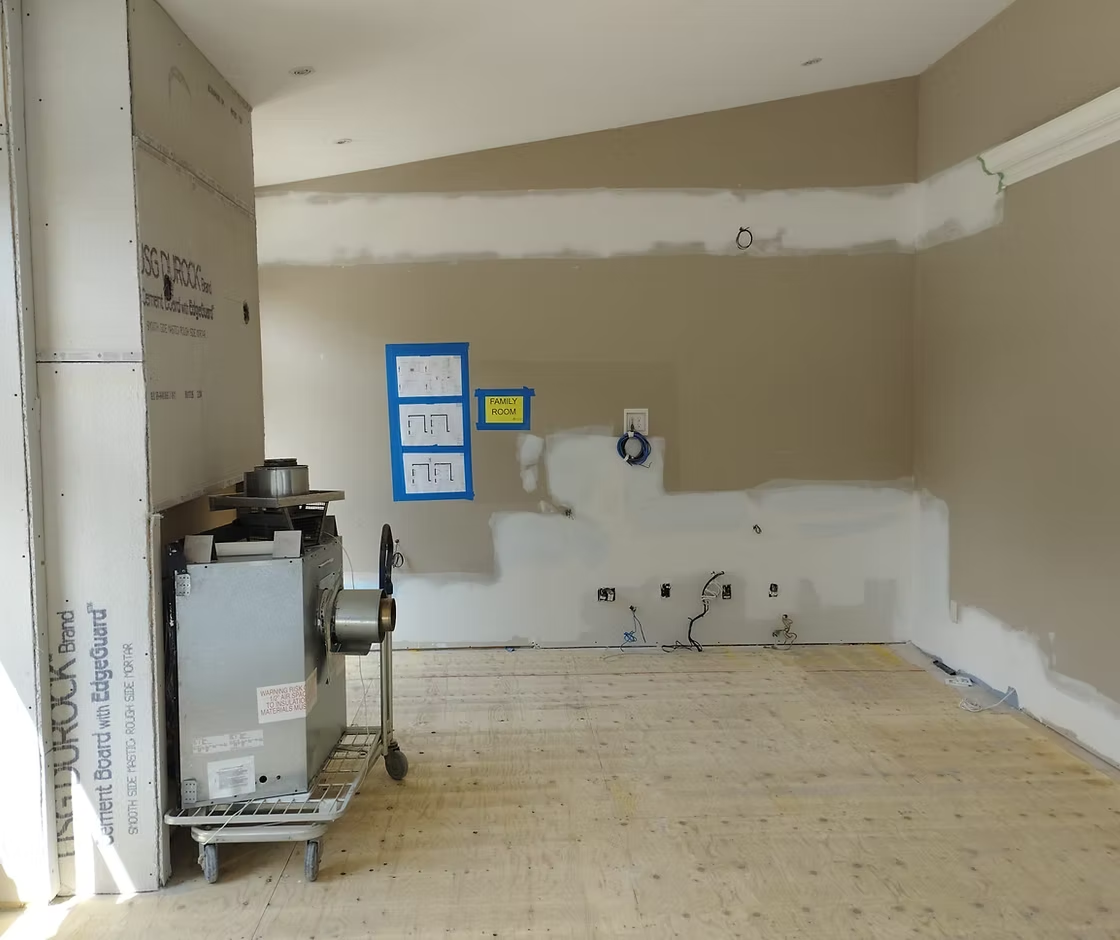 Rough cleaning