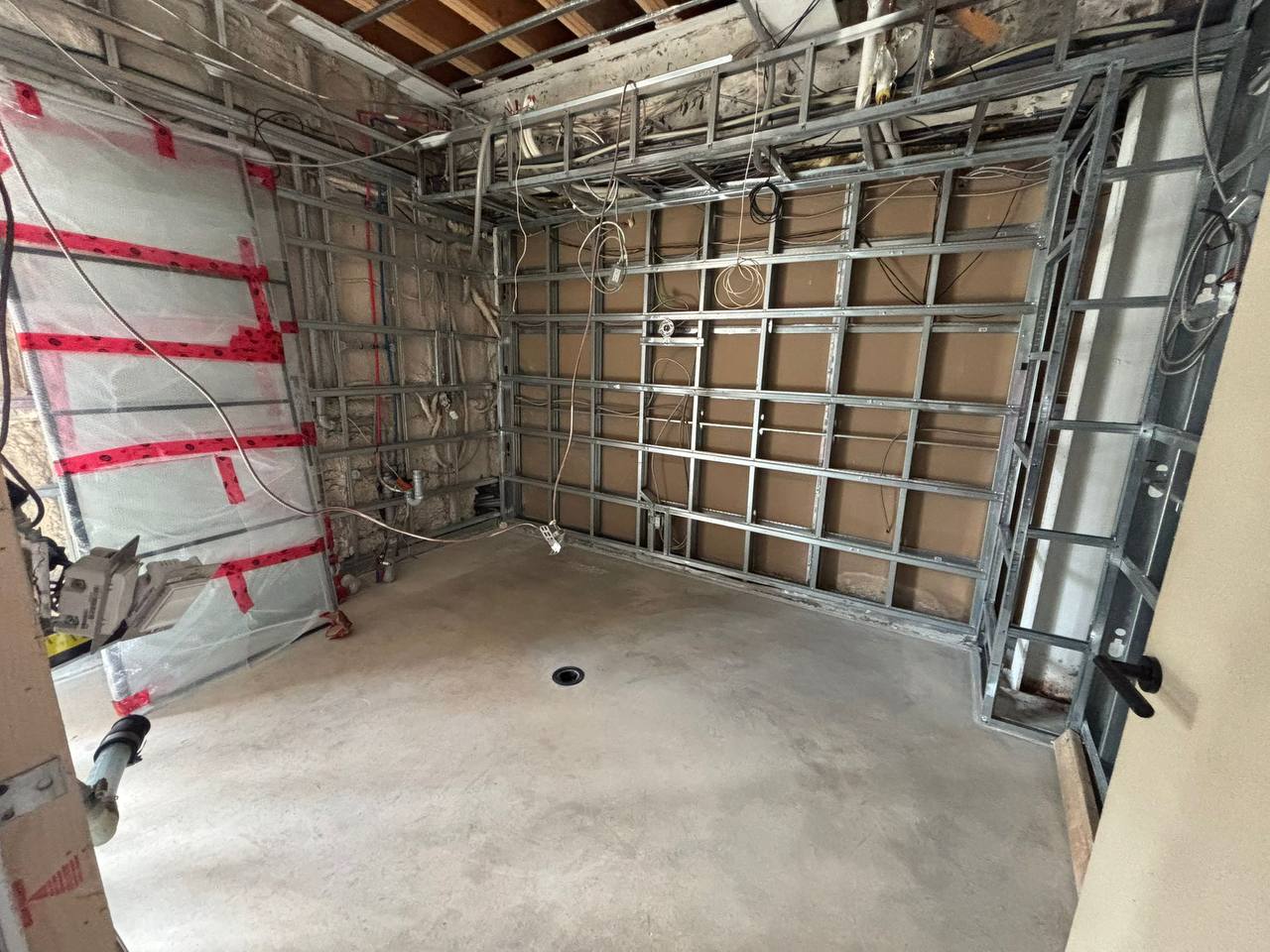 Rough cleaning